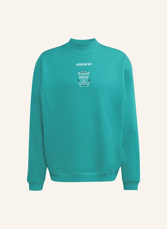 adidas LIVERPOOL FC EQT SWEATSHIRT GRÜN