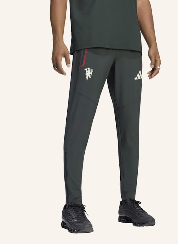 adidas MANCHESTER UNITED TIRO TECH HOSE GRÜN