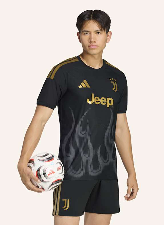 adidas JUVENTUS TURIN 26/27 AUTHENTIC AUSWEICHTRIKOT SCHWARZ