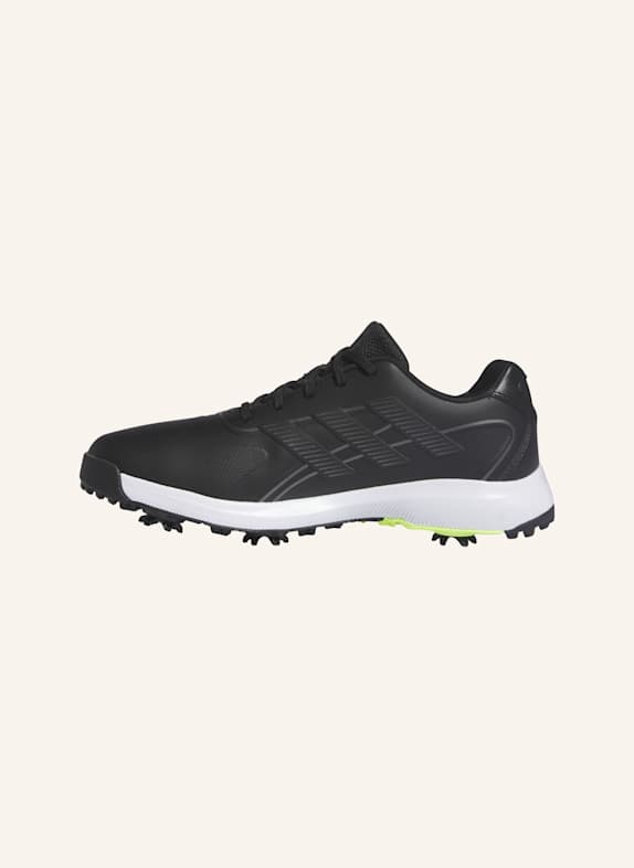 adidas TRAXION LITE MAX 24 GOLFSCHUH SCHWARZ/ SILBER/ GELB
