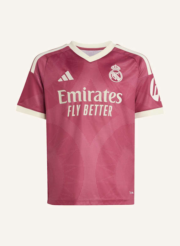 adidas REAL MADRID 26/27 KIDS AUSWEICHTRIKOT ROSA