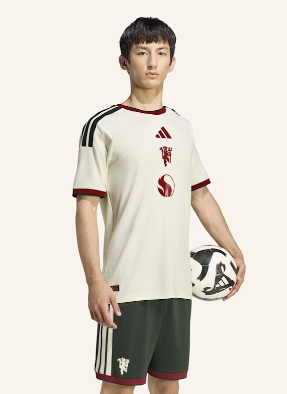 adidas MANCHESTER UNITED 26/27 AUTHENTIC AUSWEICHTRIKOT WEISS