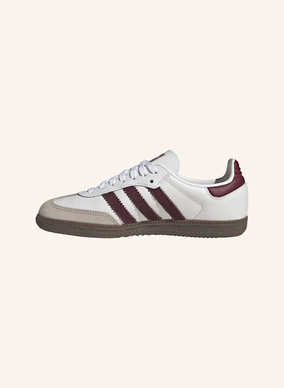 adidas Originals Sneaker SAMBA OG WEISS / ROT / BEIGE