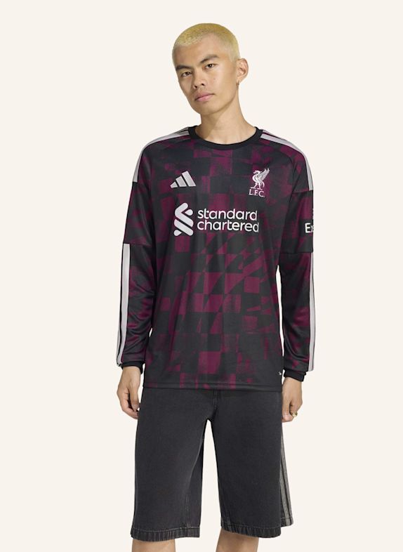 adidas LIVERPOOL FC 26/27 AUSWEICHTRIKOT, LANGÄRMELIG SCHWARZ