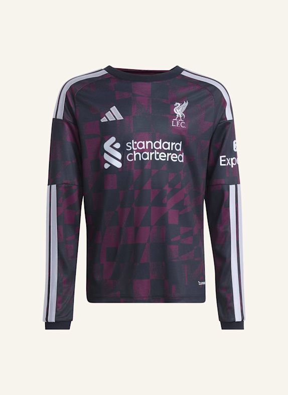 adidas LIVERPOOL FC 26/27 KIDS AUSWEICHTRIKOT, LANGÄRMELIG SCHWARZ