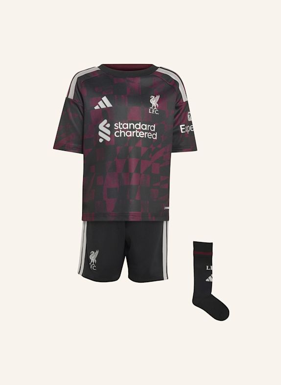 adidas LIVERPOOL FC 26/27 KIDS AUSWEICHAUSRÜSTUNG SCHWARZ