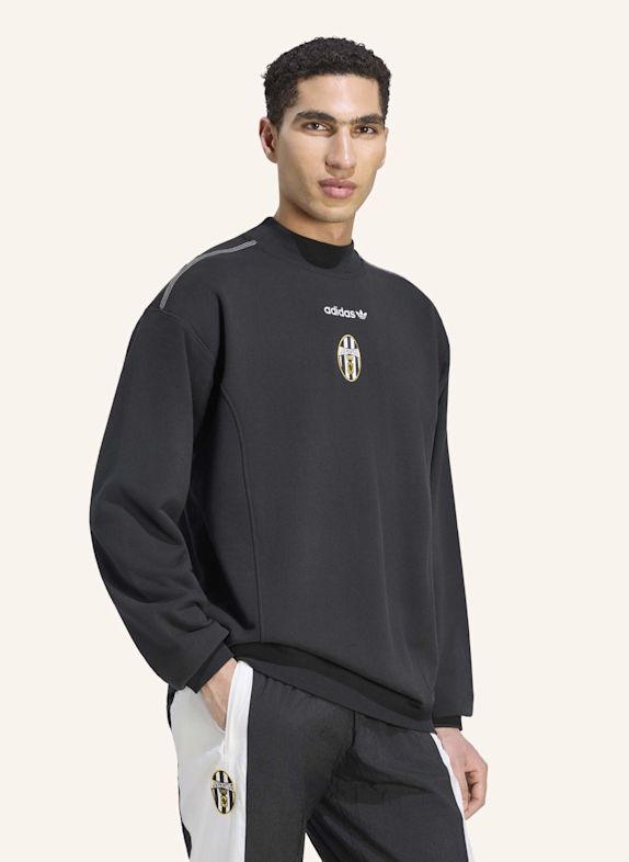 adidas JUVENTUS TURIN EQT SWEATSHIRT SCHWARZ