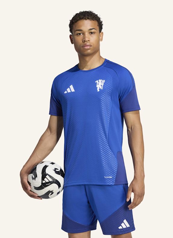 adidas MANCHESTER UNITED 26/27 CUP TIRO TRAININGSTRIKOT BLAU
