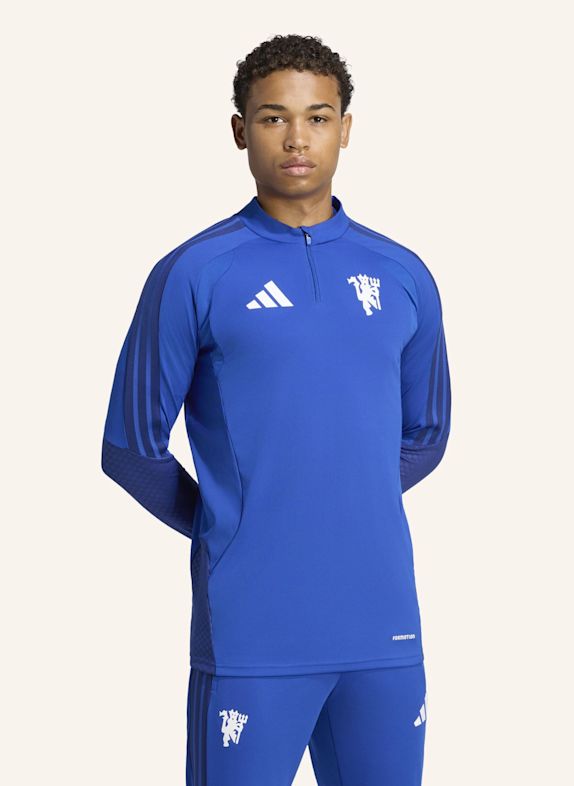 adidas MANCHESTER UNITED 26/27 CUP TIRO TRAININGSOBERTEIL BLAU