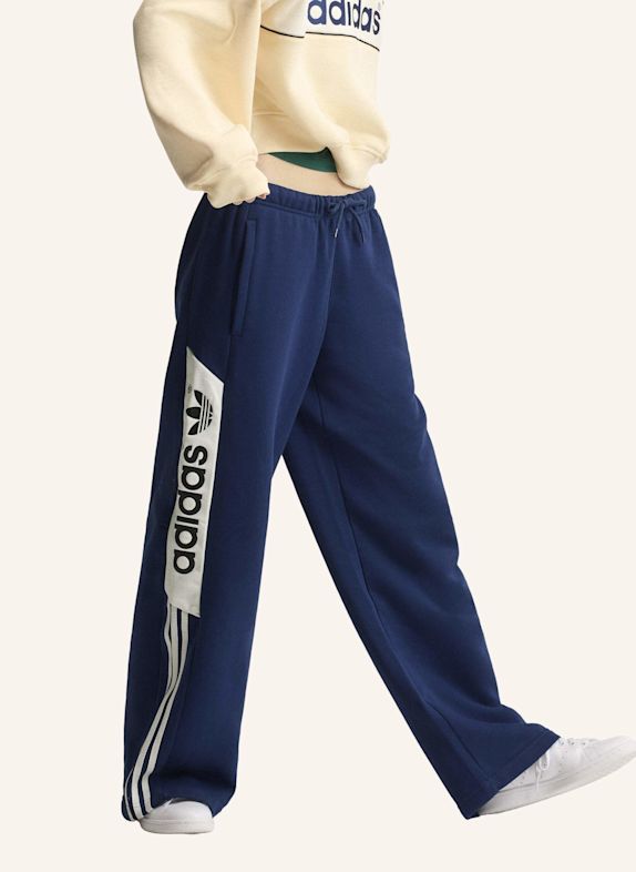 adidas Originals ADISIGNATURE NY JOGGINGHOSE, WEITES BEIN BLAU