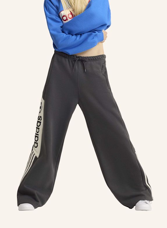 adidas Originals ADISIGNATURE NY JOGGINGHOSE, WEITES BEIN SCHWARZ