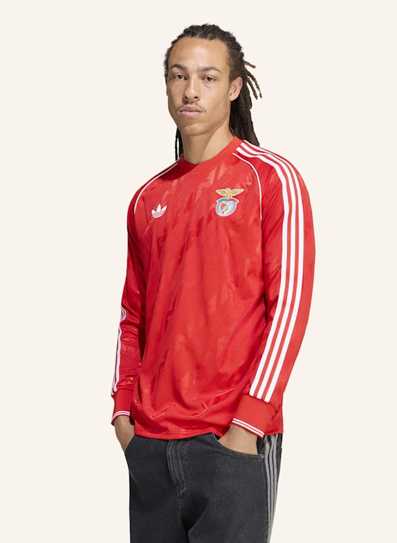 adidas SL BENFICA ORIGINALS LANGARMSHIRT ROT