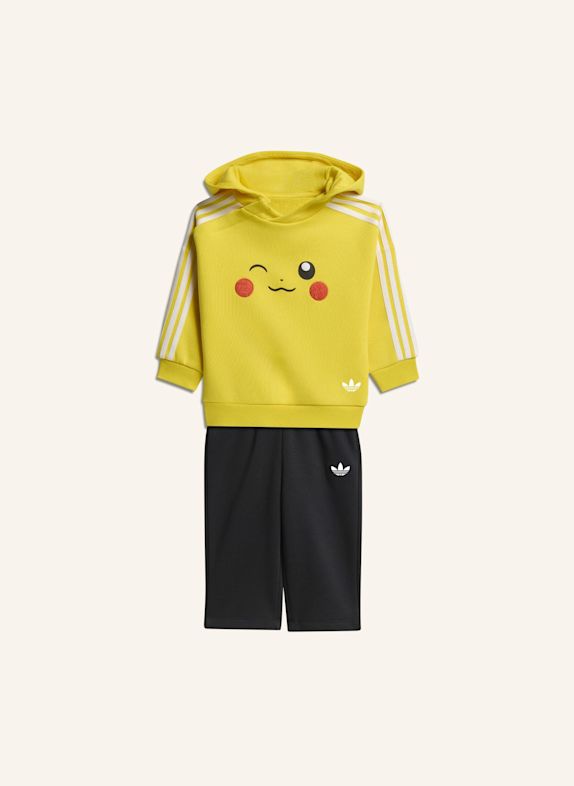adidas Originals ADIDAS POKEMON HOODIE-SET, LOCKERER SCHNITT SCHWARZ