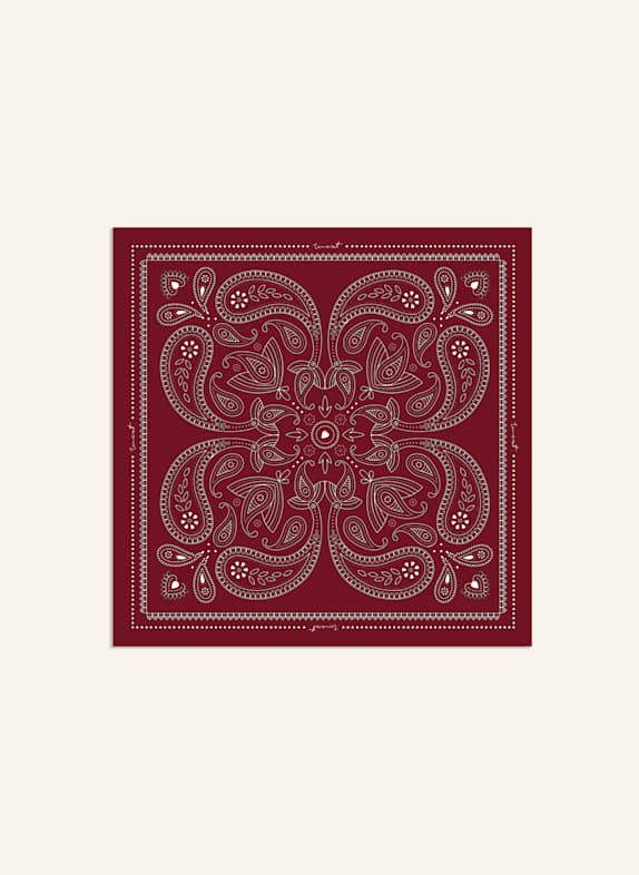 WEAT Schal PAISLEY ROT