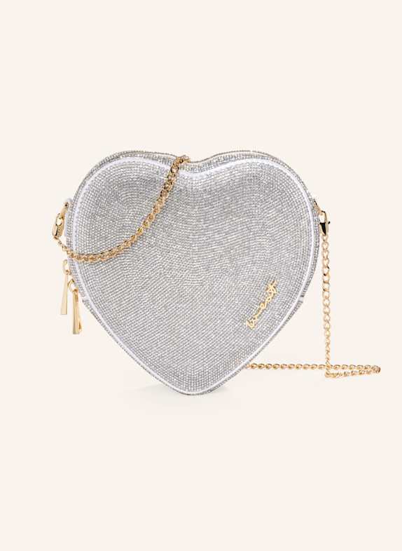 WEAT Handtasche BIG HEART SILBER
