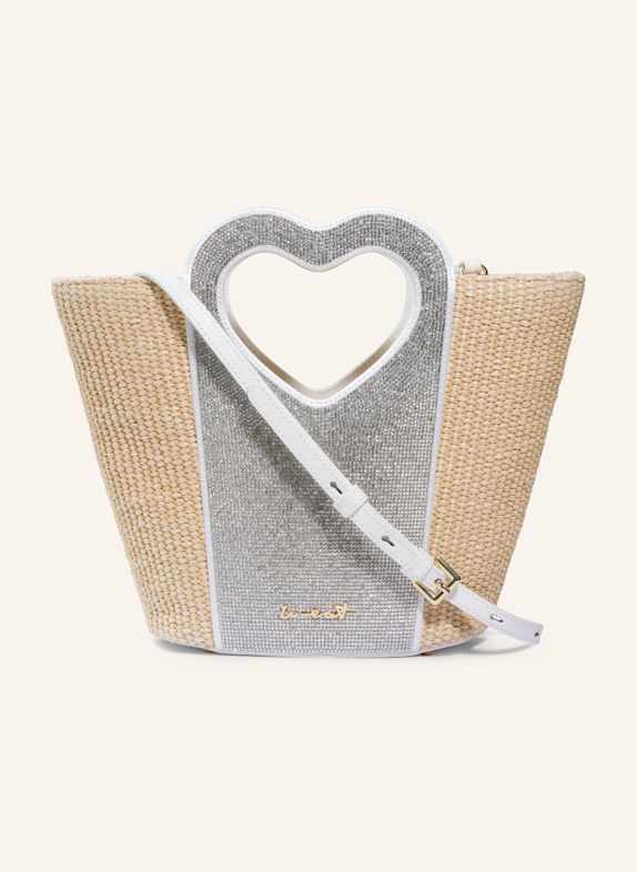 WEAT Handtasche MINI TOTE SILBER