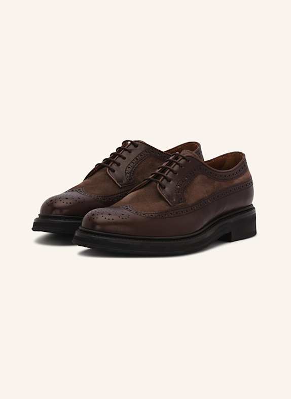 LOTTUSSE Derby Brogue WALTON DUNKELBRAUN