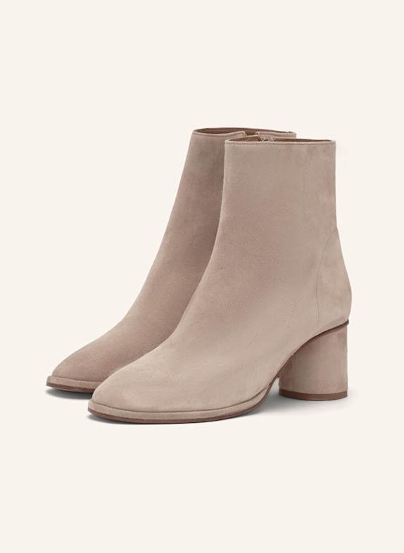 LOTTUSSE Reißverschluss-Stiefelette NICOLE BEIGE