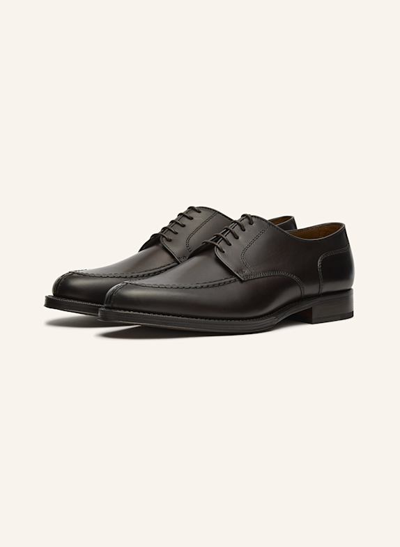 LOTTUSSE Derby-Loafer PREMIUM DUNKELBRAUN