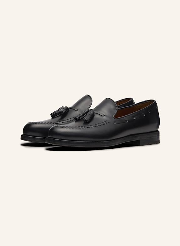 LOTTUSSE Quasten-Loafer KLASSE SCHWARZ