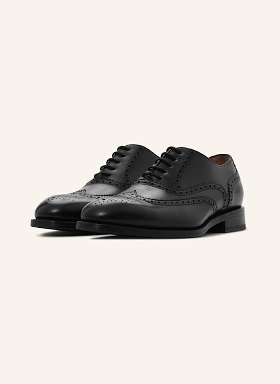 LOTTUSSE Oxfordschuhe PRESTON SCHWARZ