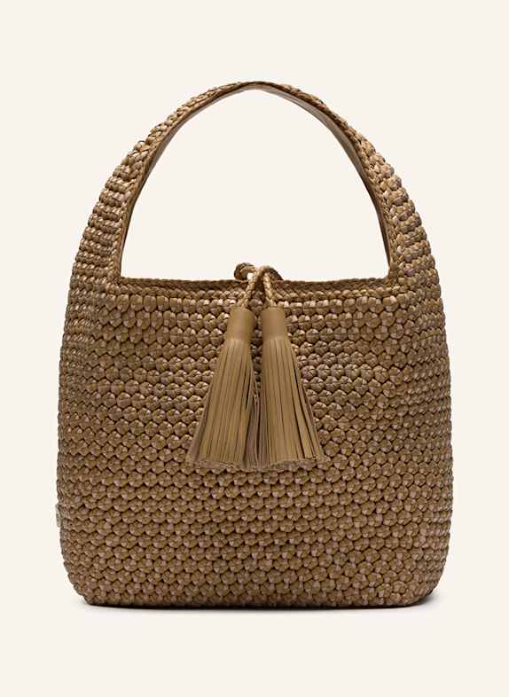 LOTTUSSE Medium bag NOODBAG CAMEL