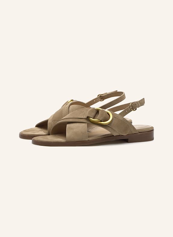 LOTTUSSE Sandals NYLO BRAUN