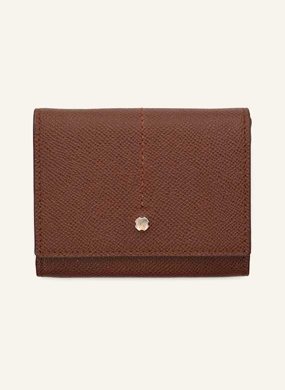 LOTTUSSE Kleine Brieftasche BORNE BRAUN