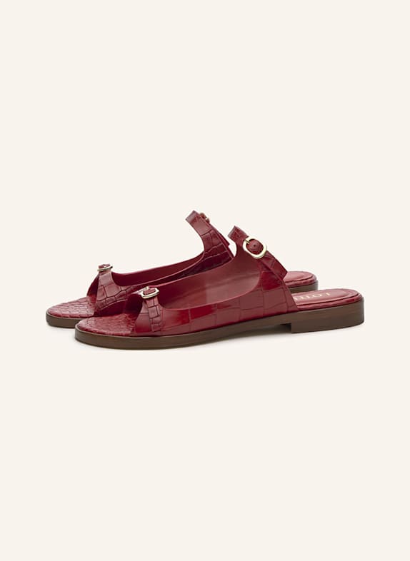 LOTTUSSE Sandalen NYLO ROT