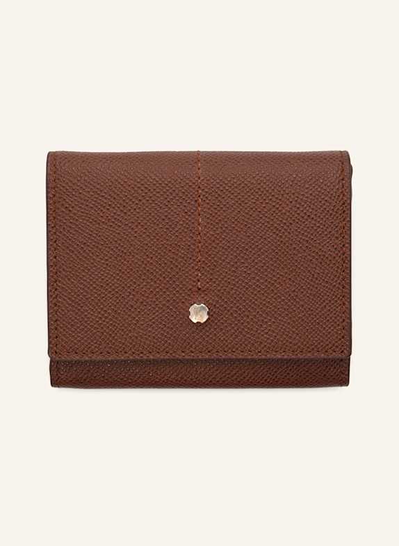 LOTTUSSE Kleine Brieftasche BORNE BRAUN