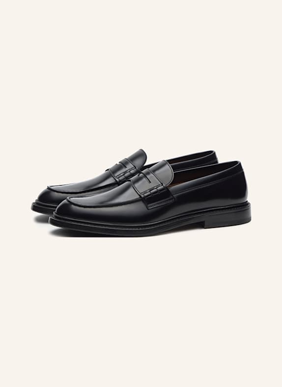 LOTTUSSE Mokassins PRESTIGE SCHWARZ