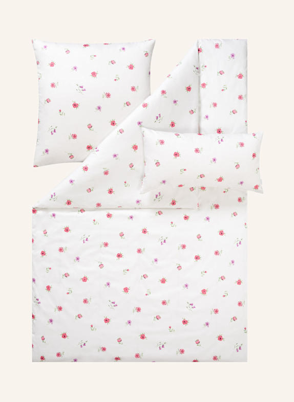 ESTELLA Bettwäsche MARION ROT/ DUNKELROT