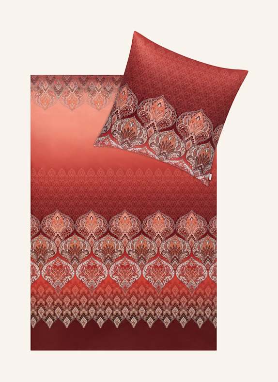 ESTELLA Bettwäsche SOPHIA DUNKELROT/ DUNKELLILA