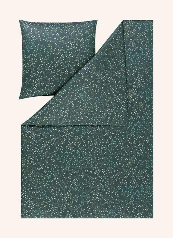 ESTELLA Bettwäsche ALINE BLAU/ DUNKELBLAU