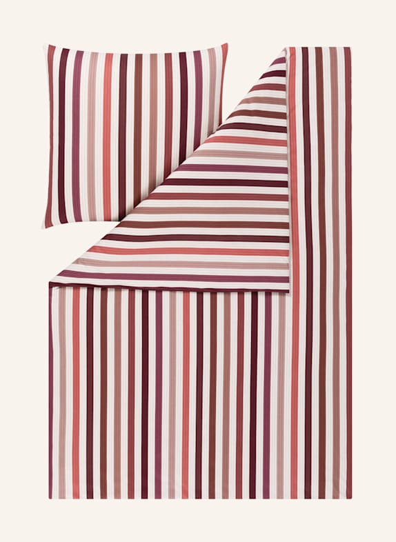 ESTELLA Bettwäsche TAVARO DUNKELROT