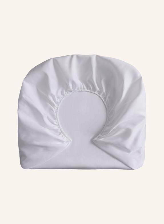 ROYFORT Spannbettlaken BAUMWOLLE WEISS