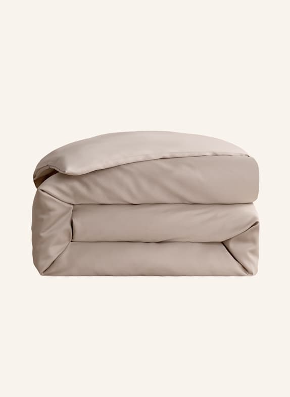 ROYFORT Bettbezug BAUMWOLLE TAUPE