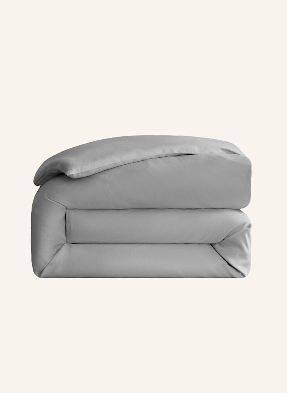 ROYFORT Bettbezug BAUMWOLLE-CASHMERE HELLGRAU