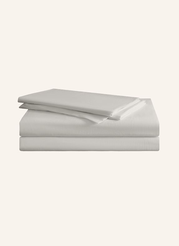 ROYFORT Bettwäsche-Set BAUMWOLLE-CASHMERE CREME / WEISS