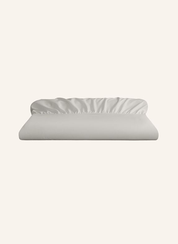 ROYFORT Spannbettlaken BAUMWOLLE-CASHMERE CREME / WEISS