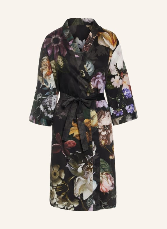 ESSENZA Kimono SARAI FLEUR FESTIVE SCHWARZ