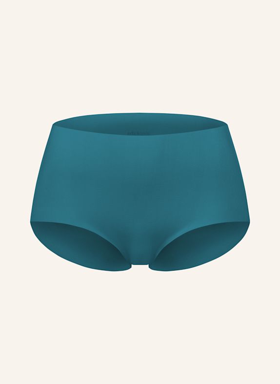 erlich textil Light Touch High Waist Slip mit weichem Modal - nahtlose Kanten BLAU / GRÜN