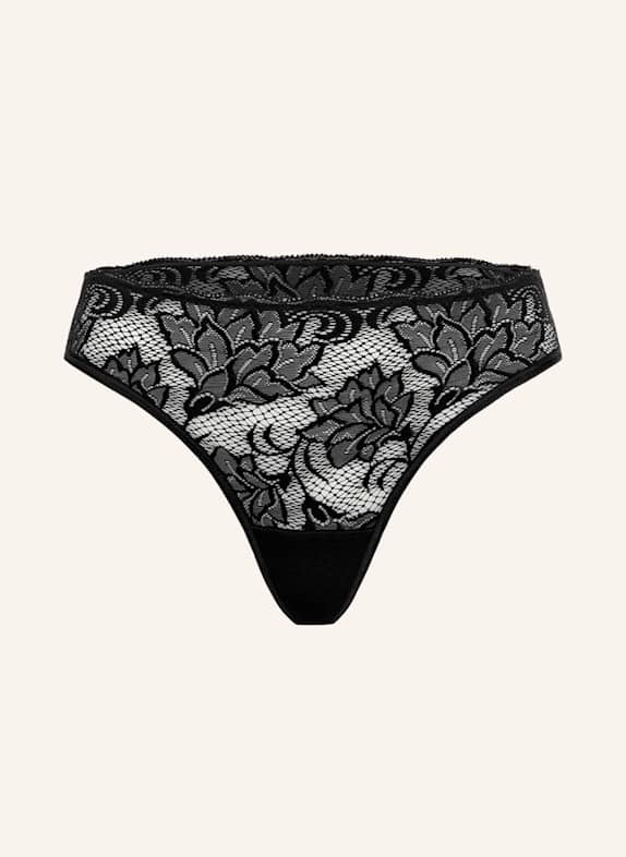 erlich textil 3er Pack Emilia schwarz mit Spitze aus recyceltem Polyamid - atmungsaktiv SCHWARZ