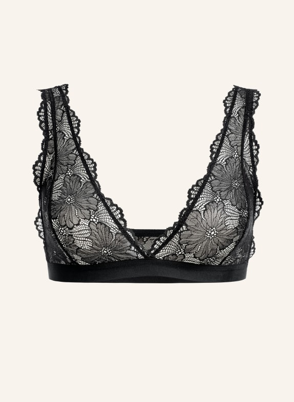 erlich textil Bustier CLASSY LACE BRALETTE SCHWARZ