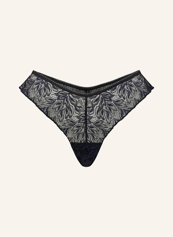 erlich textil String ICONIC LACE BRAZIL STRING SCHWARZ