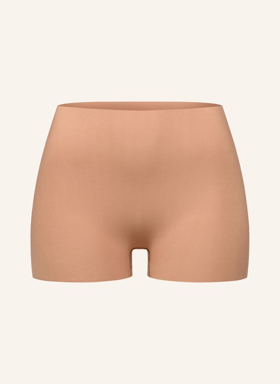 erlich textil Light Touch Panty Slip aus weichem Modal - nahtlose Kanten BRAUN