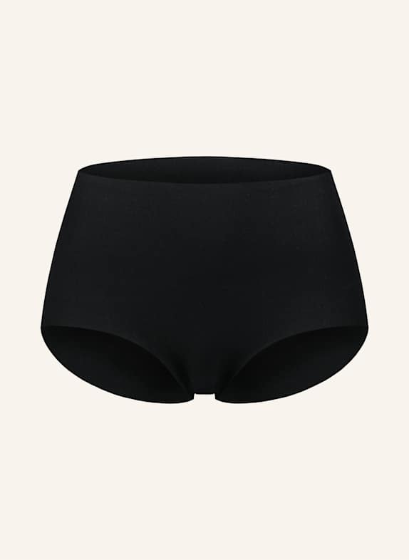 erlich textil Slip CASUAL COTTON HIGH WAIST SLIP SCHWARZ