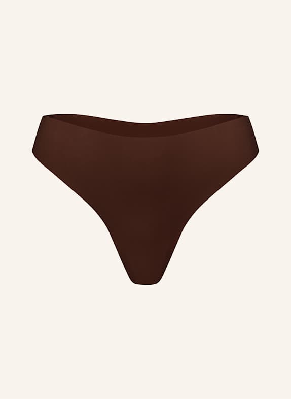 erlich textil String CASUAL COTTON STRING BRAUN