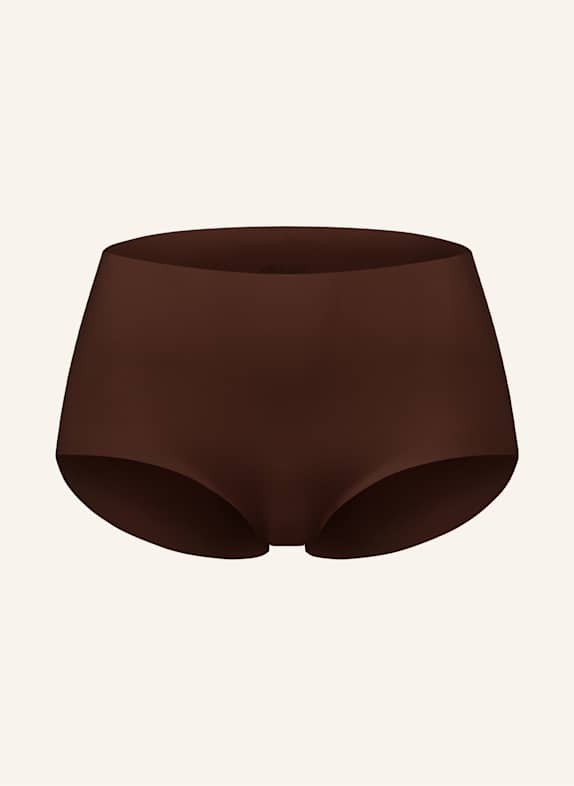 erlich textil Slip CASUAL COTTON HIGH WAIST SLIP BRAUN
