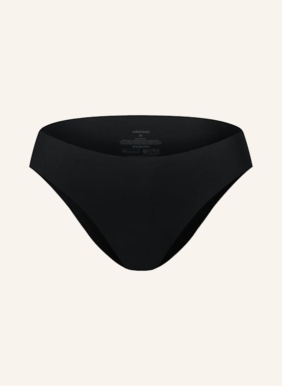 erlich textil Brazil Slip CASUAL COTTON BRAZIL SLIP SCHWARZ